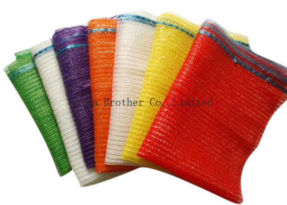 Agriculture Drawstring Poly Mesh Bags For Produce