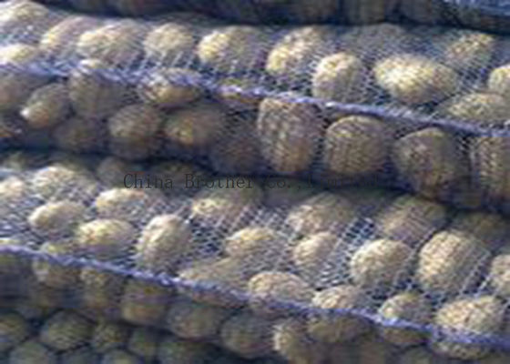 Agriculture Drawstring Poly Mesh Bags For Produce