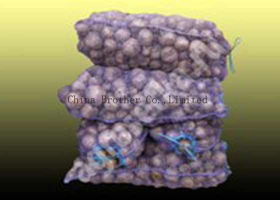 High Resistant Mesh Drawstring Bags , Mesh Fruit Bags For Packaging