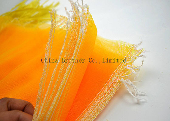 Radish Vegetable Packing Industrial Mesh Bags 25kg Breathable High Reinforcement
