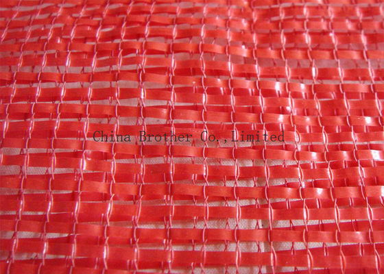 PE Polyethylene Woven Net Industrial Mesh Bags Multi Color For Food Packing