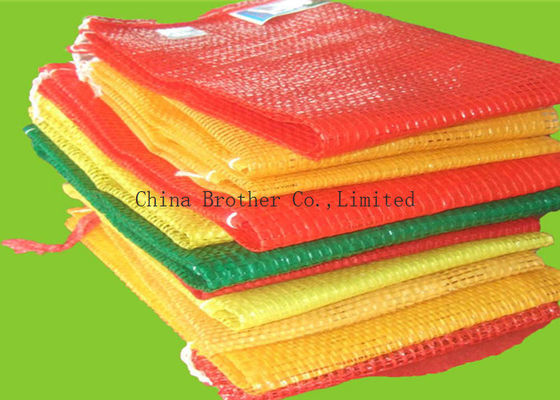 Heavy Duty Poly Mesh Bags For Produce , Polypropylene Mesh Fruit And Vegetable Bags