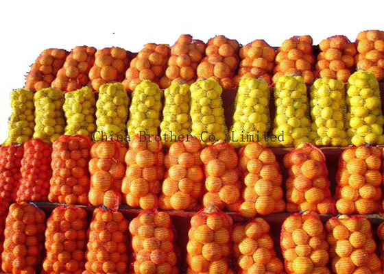 Large Plastic Reusable Industrial Mesh Bags Lightweight For Fruit And Vegetables