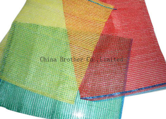 50 Lb Industrial Mesh Bags PP Leno Mesh Ventilated Non - Toxic UV Protection