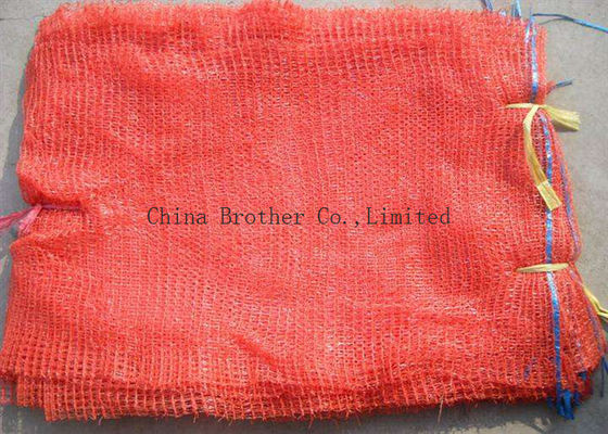 Custom PP Leno Mesh Bags , Eggplant Packing Mesh Food Bags Non - Toxic