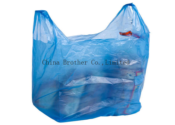 Printed Plastic Carrier Custom Printed Plastic Shopping Bags Poly T Shirt Shape