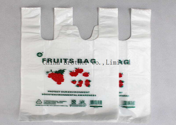 Laminated PE Colored Plastic Bags Waterproof For Retail Stores / Supermarket