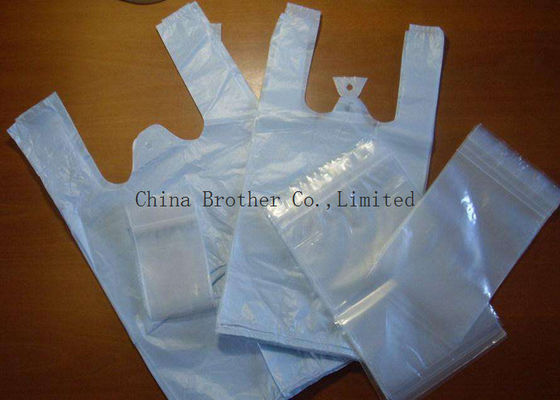 Colorful Retail Merchandise Custom Printed Plastic Shopping Bags Heavy Duty