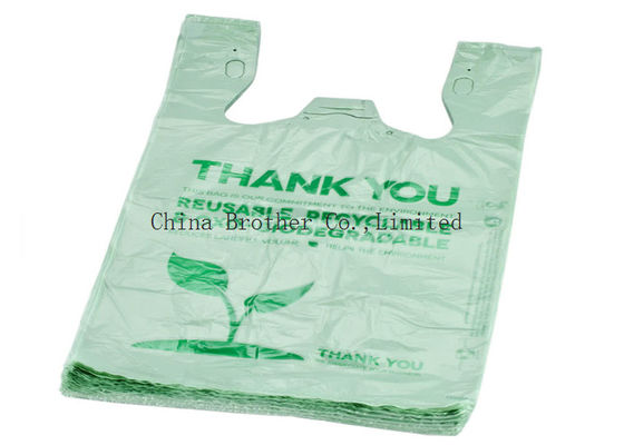 Environmental Protection Custom Printed Plastic Shopping Bags With Handles