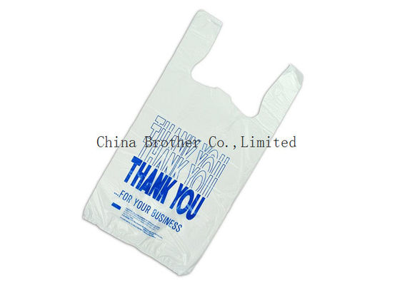 Environmental Protection Custom Printed Plastic Shopping Bags With Handles