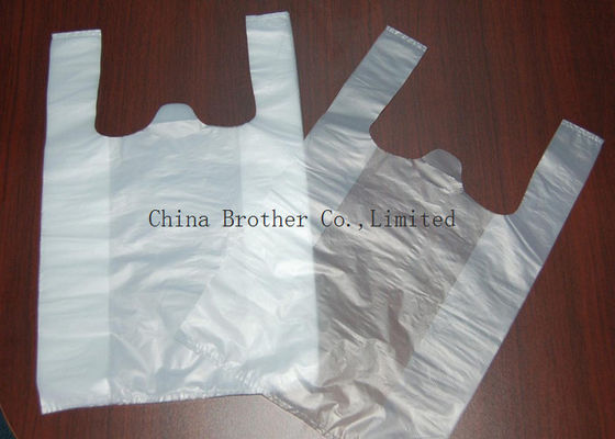 Environmental Protection Custom Printed Plastic Shopping Bags With Handles