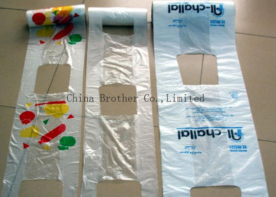 Waterproof Custom Printed Plastic Shopping Bags Biodegradable For Retail Stores