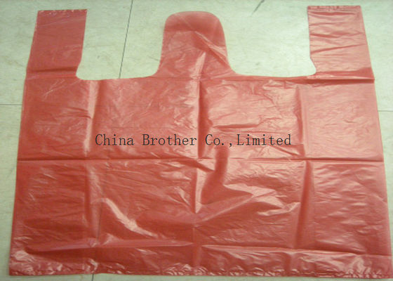 Heavy Duty Custom Printed Plastic Shopping Bags With Handles For Clothing / Garbage