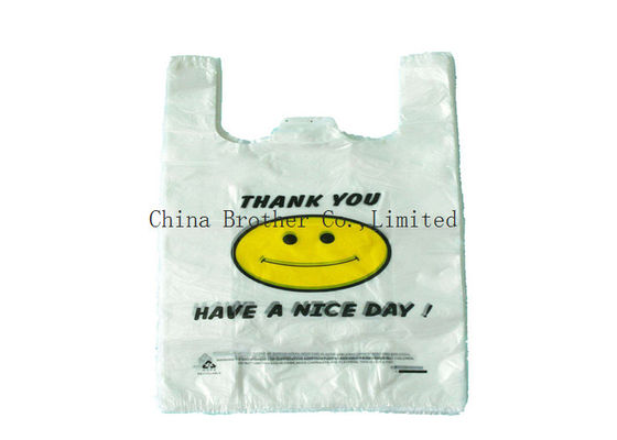 LDPE / HDPE Personalized Retail Bags Die Cut Handle With Custom Printing
