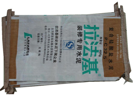 Plastic Valve Cement Empty Bags 25kg Laminated