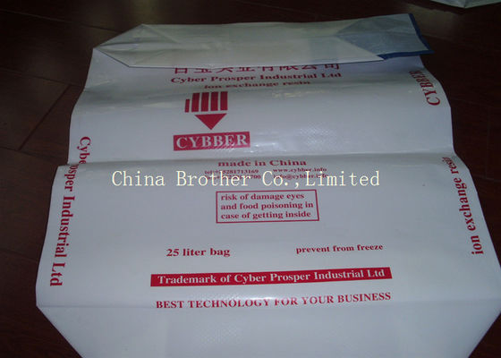 Brown Kraft Paper Valve Bags Load 25KGS , Cement Empty Bags Environmental Friendly
