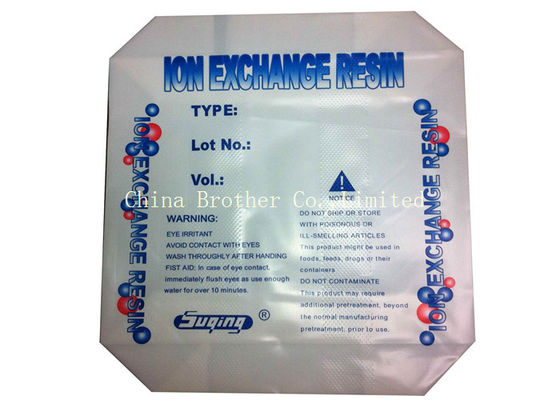 Plastic Valve Sacks For Chemicals , Laminated Block Bottom Valve Bag