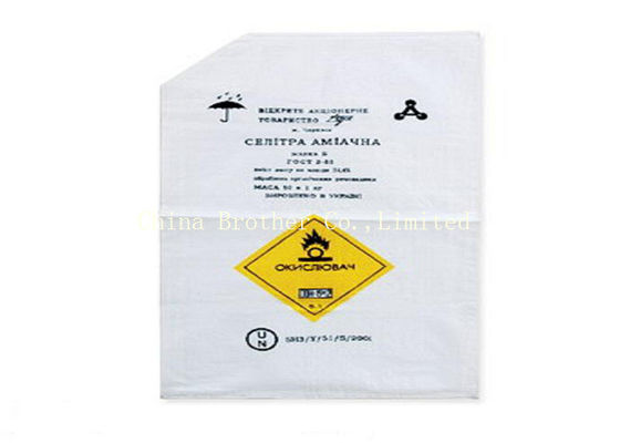 Chemical / Industrial PE Plastic Valve Bags Recyclable High Tensile Strength