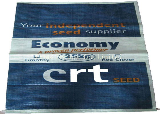 Food Packaging BOPP Laminated PP Woven Bags Polypropylene Sacks Eco - Friendly