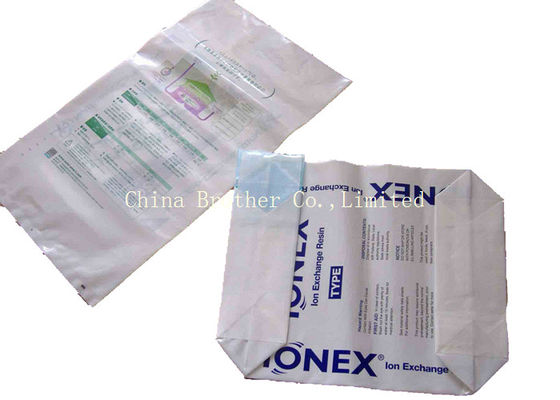 Packing Rice / Flour BOPP Laminated PP Woven Bags Temperature Resistant