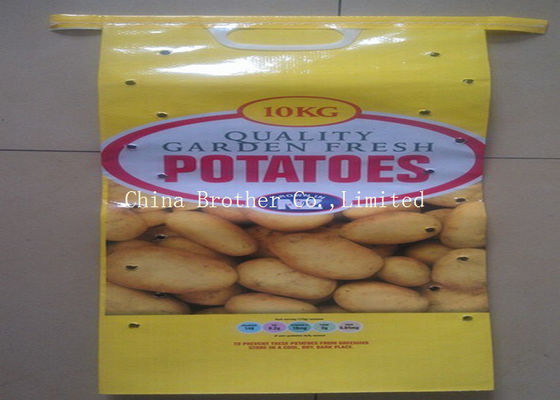 Anti Slip 50LB Polypropylene Packaging Bags 20Kg