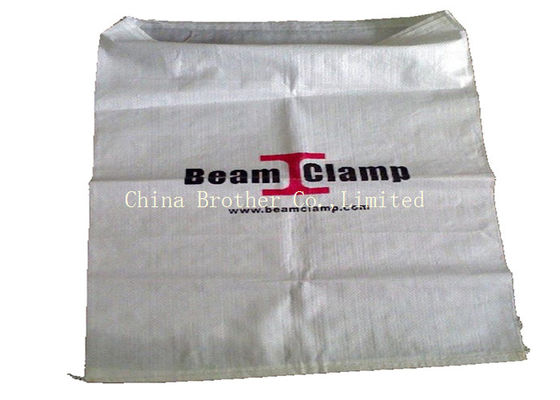 50kg PP Woven Livestock Feed Bags , Laminated Flour BOPP Printed Bags