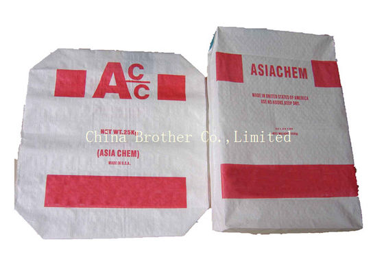 Flour / Rice Bulk Packaging BOPP Laminated PP Woven Bags High Tensile Strength