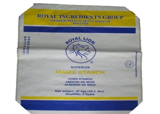 Waterproof Biodegradable PP Woven Laminated Bag Bopp Lamination Surface