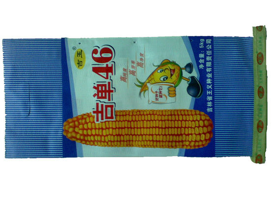 Bopp Film Printing Woven Polypropylene Sacks Large Capacity 25 Kg / 50kg
