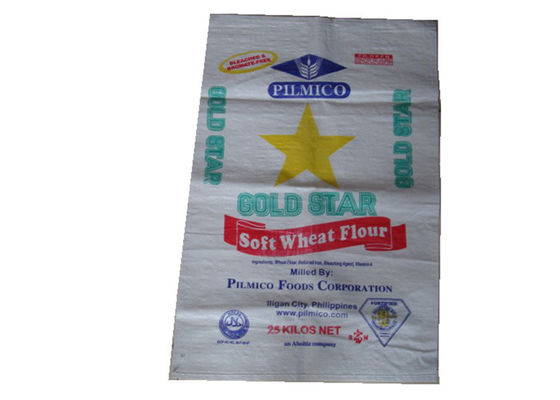 Custom Printed PP Woven Bags for Wheat Packing