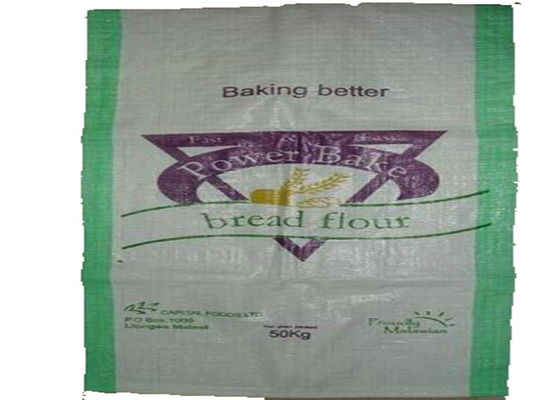 Custom Printed PP Woven Bags for Wheat Packing