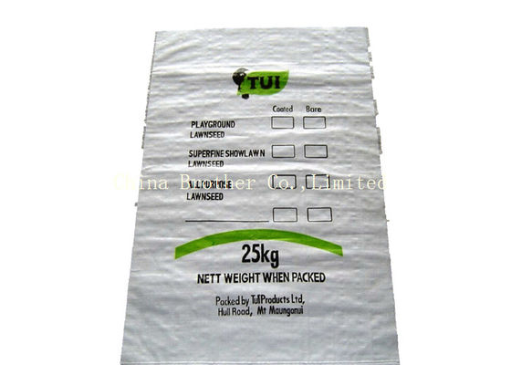 Durable PP Woven Sack Bags Customized Size With Dimensional Stability