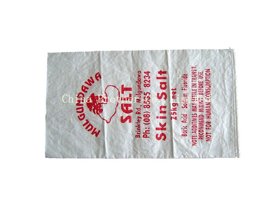 Large Woven Polypropylene Bags Durable , Block Bottom Bopp Laminated Woven Sacks