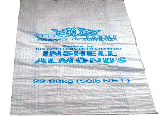 Recyclable Heavy Duty 	PP Woven Sack Bags Non - Leakage For Flour Packing