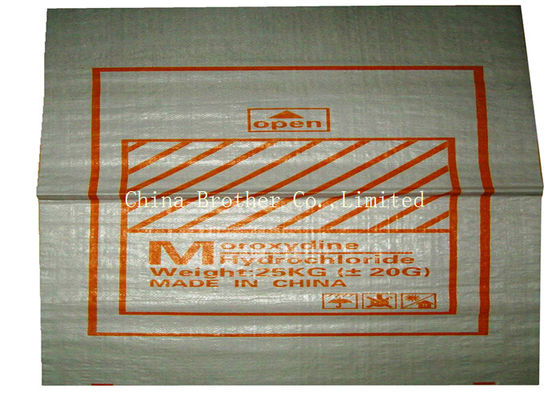 Seed PP Woven White Polypropylene Bags , Fertilizer Pp Packaging Bags