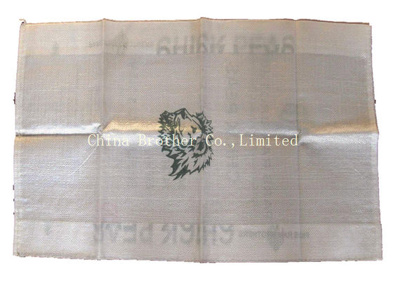 Dustproof Polypropylene Grain Bags , PP Laminated Bags Excellent Glossy Print