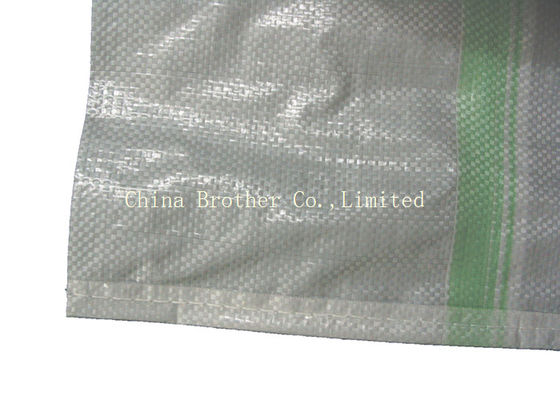Heat Cut Single Folded PP Woven Sack Bags 25KG