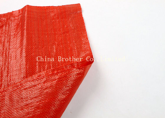 Animal Feed PP Woven Sack Bags High Tensile Strength Anti - Slip Surface Dealing woven bag