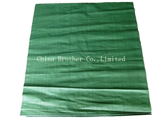 High Load Garbage PP Woven Sack Bags Recyclable For Sand / Buliding Material