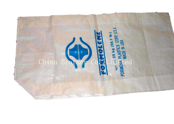 Durable Custom Woven Polypropylene Bags , Dustproof Pp Woven Bags 50kg