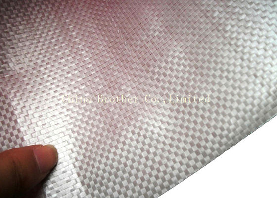 Laminated White Flour PP Woven Sack Bags Non - Delaminating Packaging