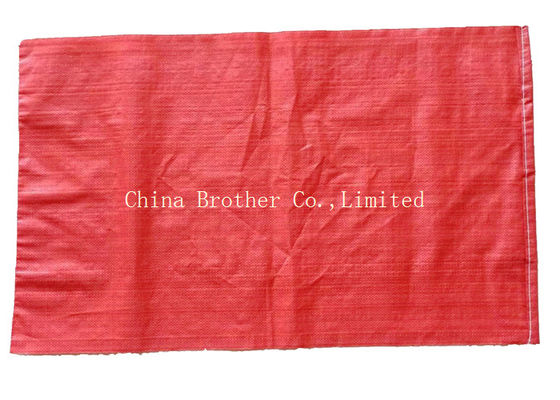 Laminated White Flour PP Woven Sack Bags Non - Delaminating Packaging