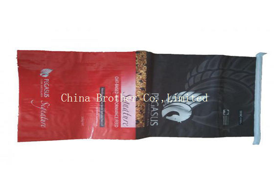 Durable Bopp Woven Polypropylene Feed Bags Food Grade 50kg For Animal Feed