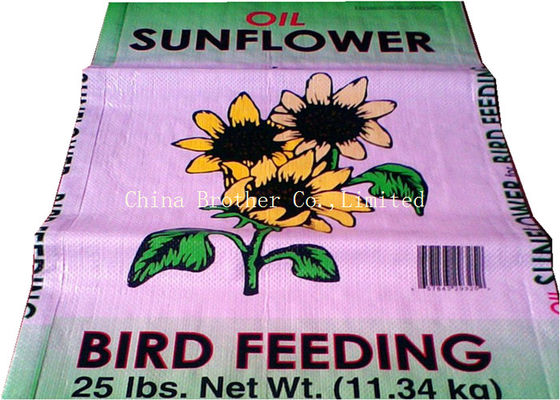 Animal Laminated Woven Polypropylene Feed Bags Recycled Eco - Friendly