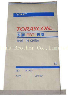 Lightweight Paper Valve Bags , Industrial Paper Bags For Packing Cement