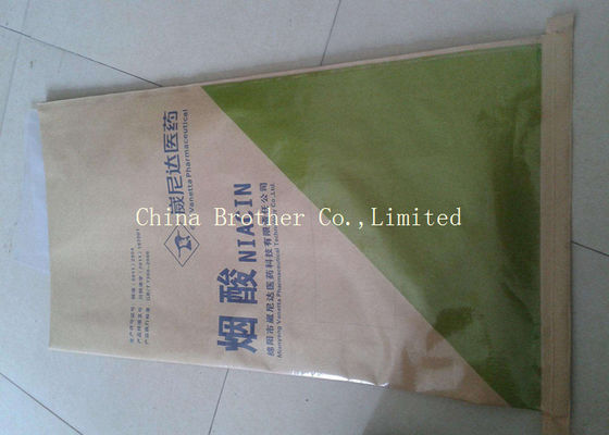 Large Brown Multiwall Paper Bags Non - Leakage For Packing Potato Starch