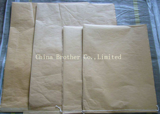 Dustproof Custom Printed Feed Bags , Recyclable 50 Lb Paper Bags UV - Protection