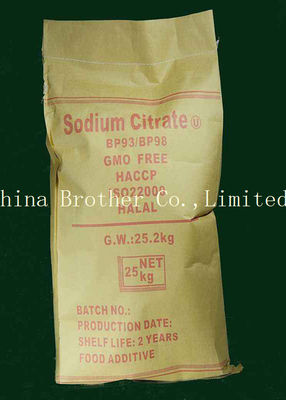 Moisture Proof Kraft Pasted Valve Bags , Fertilizer / Cement Paper Bag 20kg