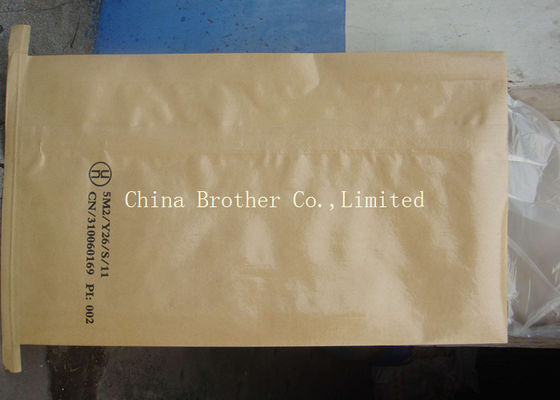 Custom Laminated Multiwall Paper Bags HDPE / LDPE Inner Non - Leakage