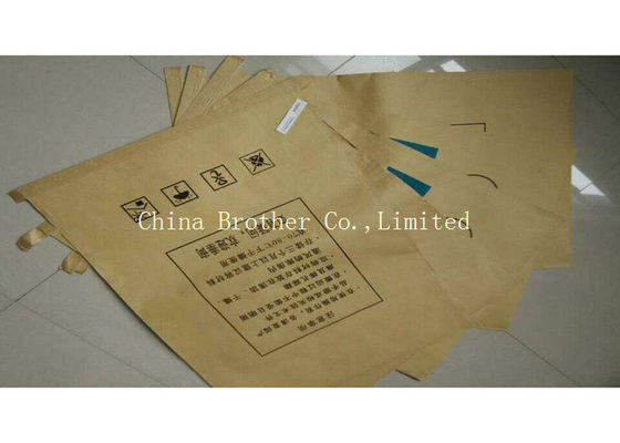 Custom Laminated Multiwall Paper Bags HDPE / LDPE Inner Non - Leakage